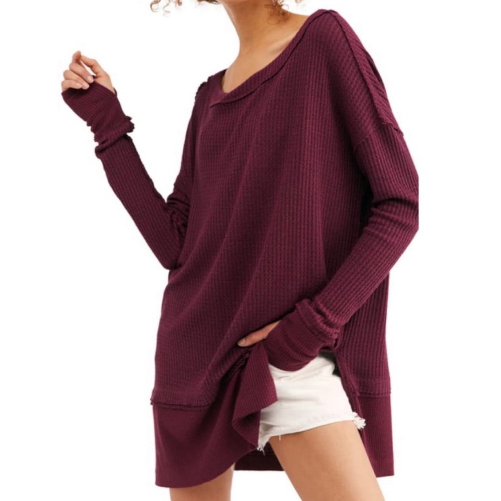 Free People North Shore Thermal Top Long Sleeve - Picture 6 of 6